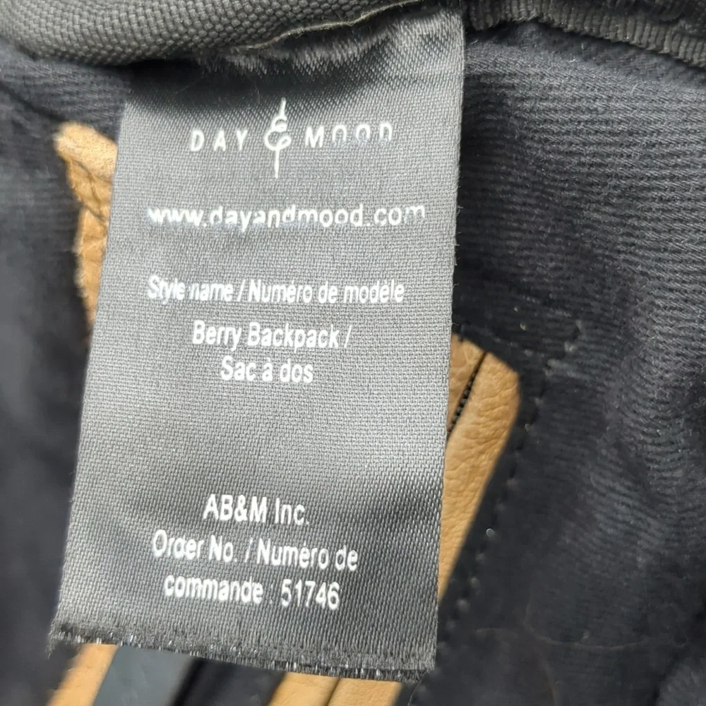 Day & Mood Tan Berry Backpack